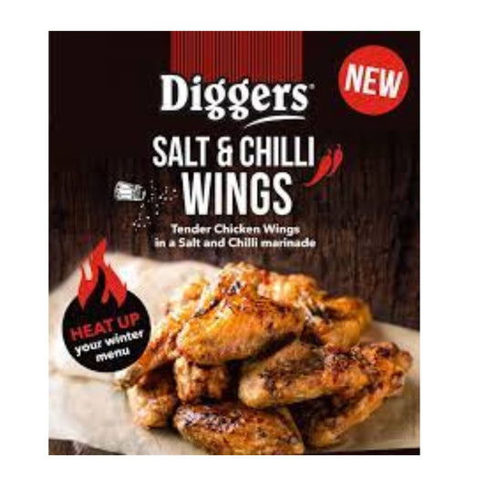Diggers Salt n' Chilli Wings 1kg