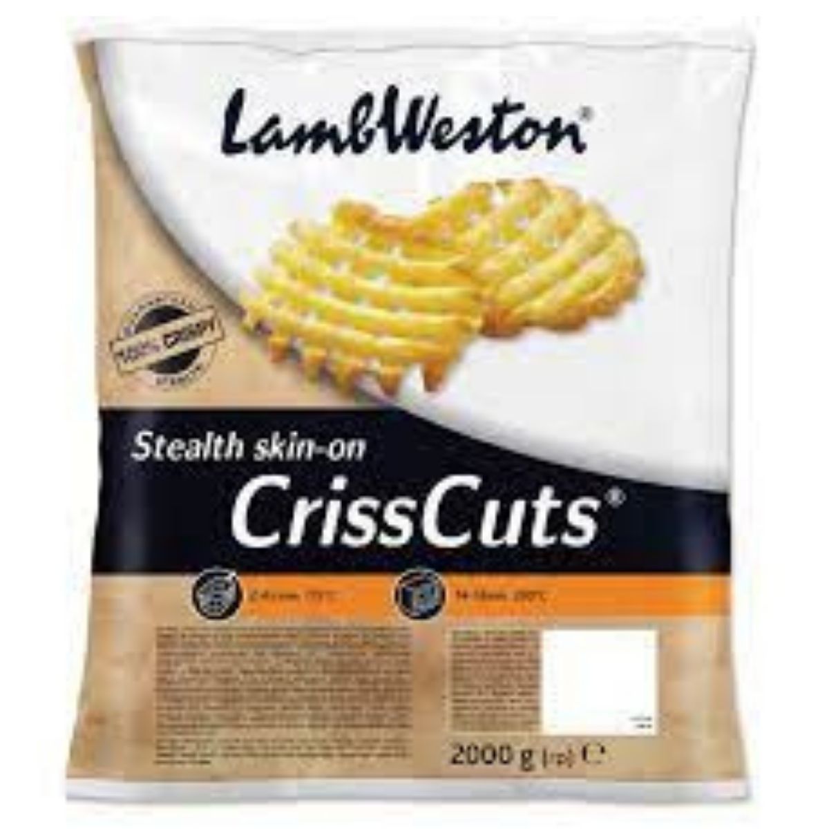 Criss Cut fries 2.5KG
