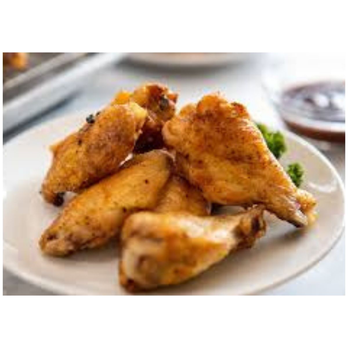 Steam cooked chicken wings 1kg